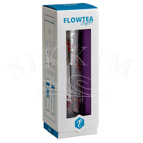 Butelka Szklana JM z zaparzaczem `Kwiat Wiśni` 400ml